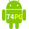 Aplicativo 74PG para Android